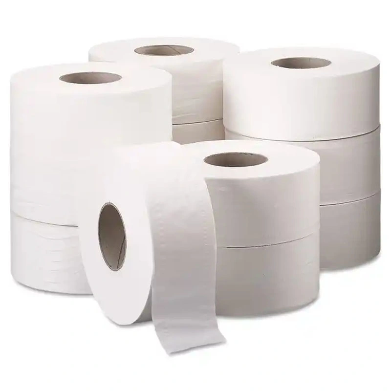 Virgin Wood Pulp 100% Cellulose Big Rolls of Paper Converting Raw Materials for Making Toilet Paper Bathroom Tissue Paper