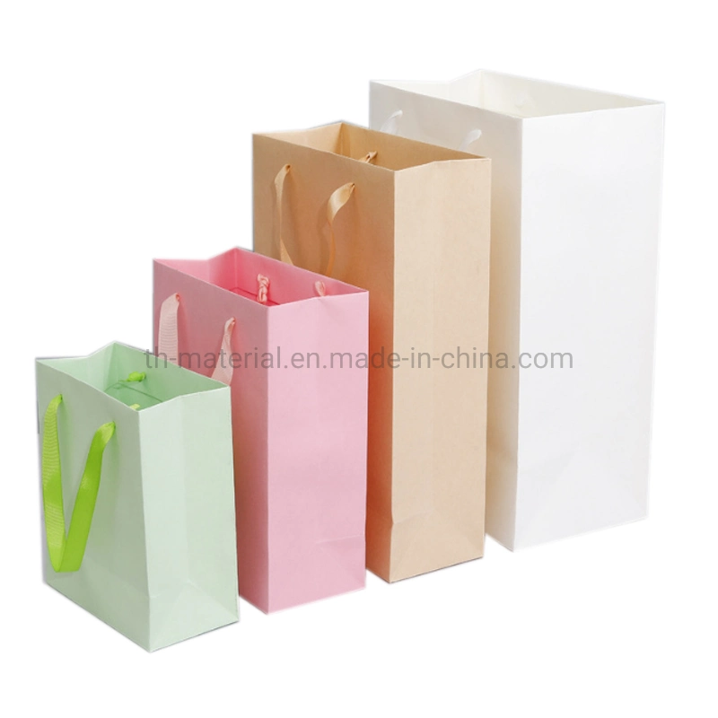 Wholesale/Supplier Cheap Luxury Gift Shopping Kraft Paper Bag with Custom Logo S Brown Kraft Paper Gift Bags for Party/Tea/Shoes/Clothes/Cake