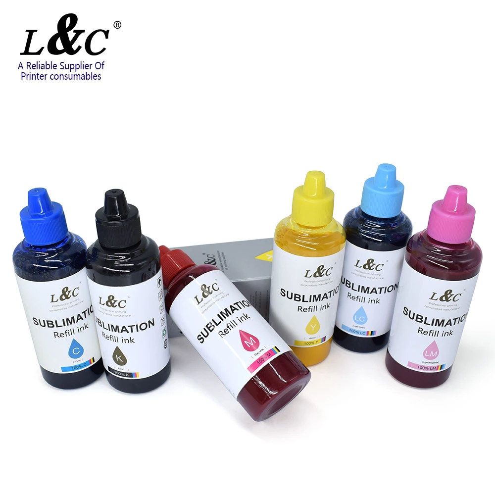 Digital Textile Ink Water Based White Dye Ink Sublimation Ink Compatible for Epson