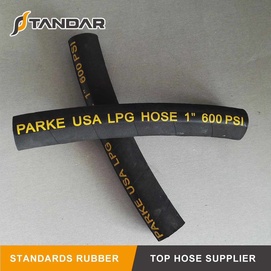 Low Temperature Flexible Rubber Coleman Propane Tank Adapter LPG Gas Flex Hoses and Fittings