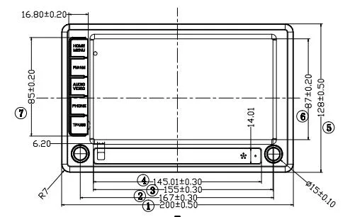 2DIN Auto DVD Player Multimedia/Auto DVD Audio