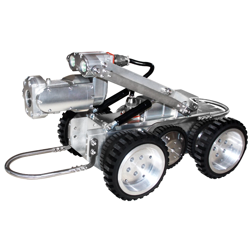 CCTV Underground Sewer Pipe Robot Crawler Camera System