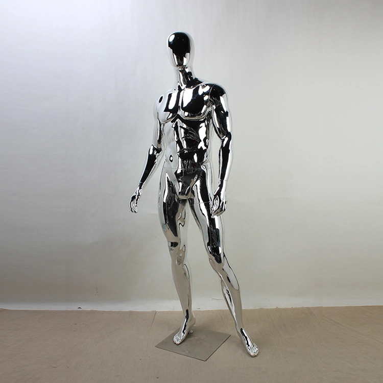 High quality/High cost performance Electroplating Male Full Body Display Male Mannequin Dummy