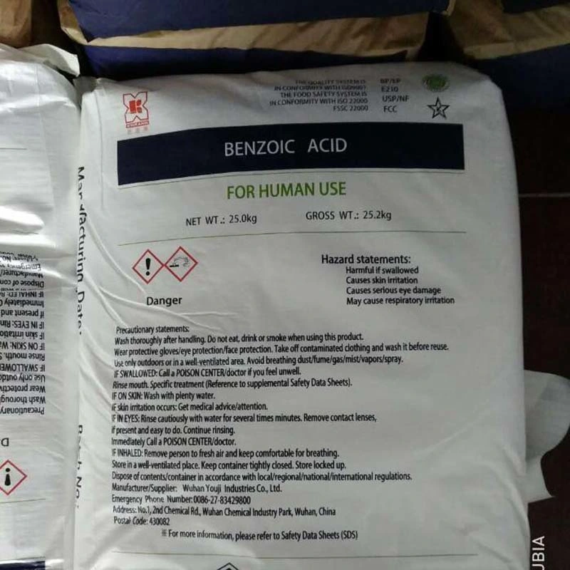 Factory Supply Preservatives Benzoid Acid Powder