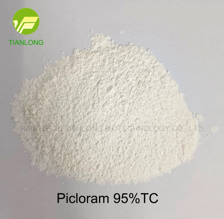 Herbicida sistémico Picloram 95%TC CAS 1918-02-1 utilizados para el control de planta leñosa general