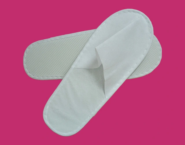 Slipper with Non Woven Material for Hotel Amenities