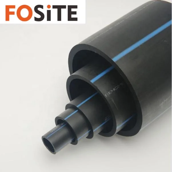 PE100 20-63mm Pn16 Black Plastic Tube Roll Garden Irrigation Hose HDPE Pipe