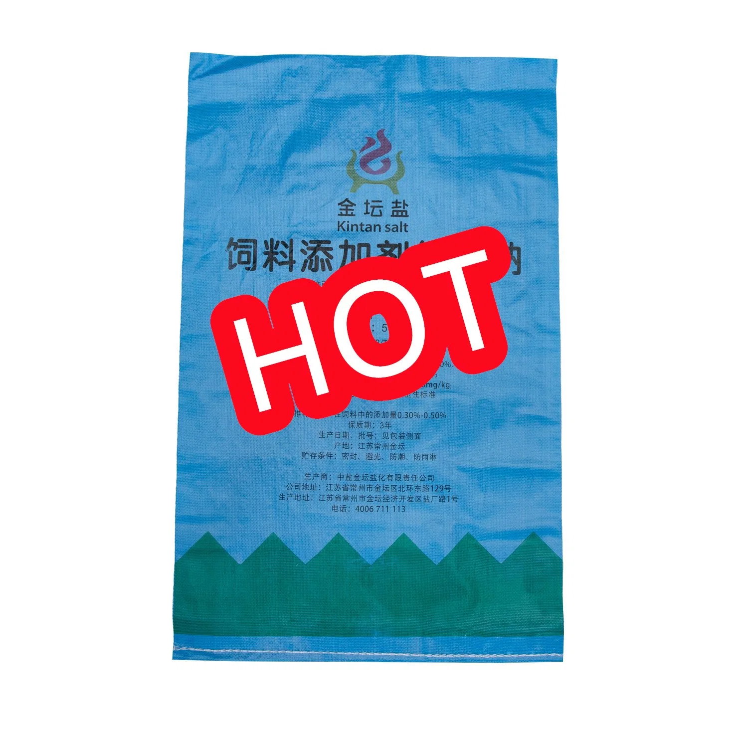 Water Proof Baling Press Check Plaid Laminated Cooler Sewing Thread Wheat Flour Packing Lamination PP Woven Bag
