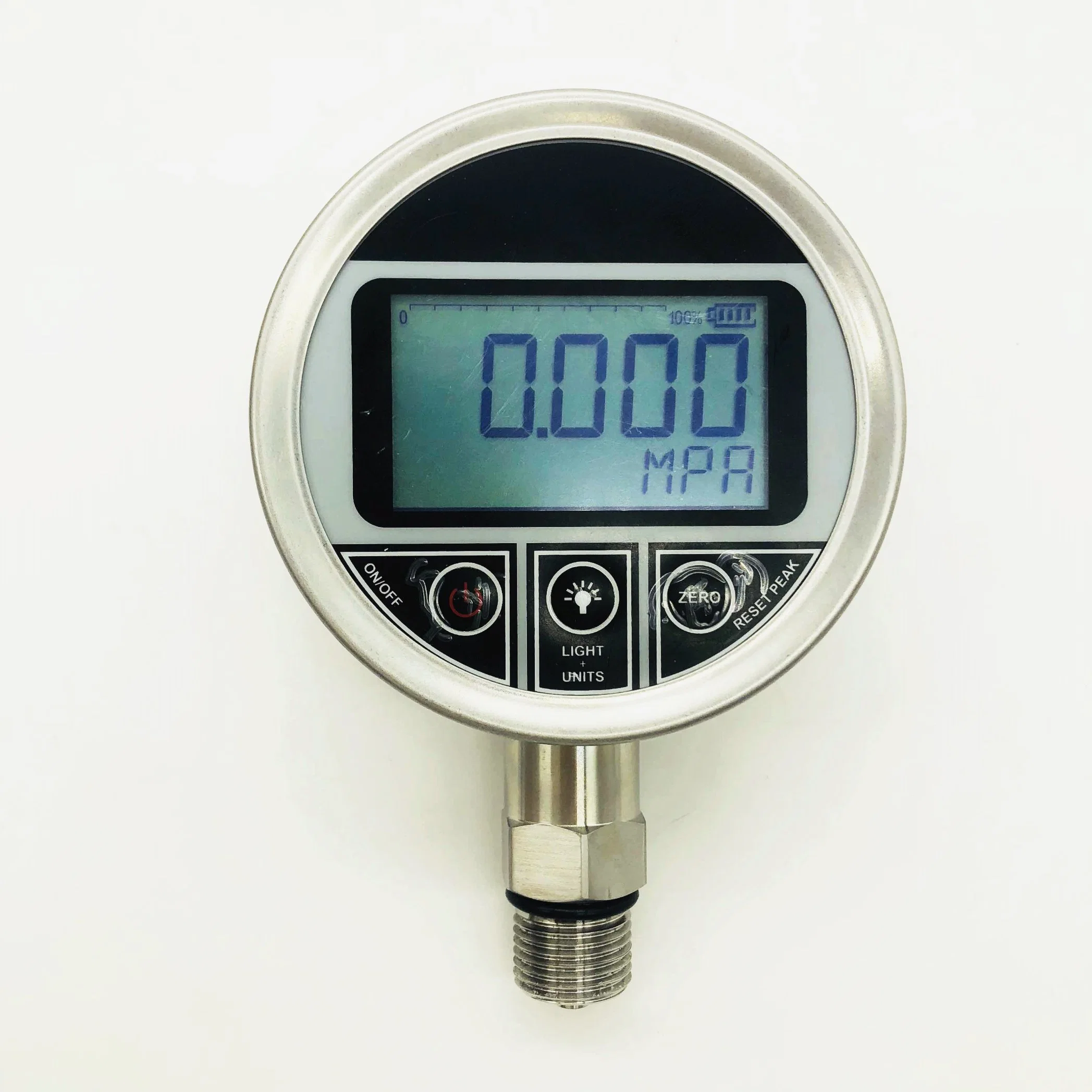 Le liquide sous pression moyenne -0.1-100MPa haute précision de mesure du manomètre de pression de la batterie