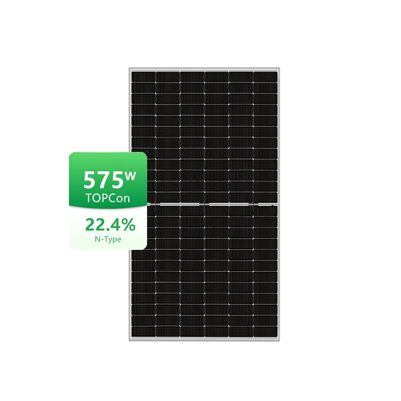 Europa Rotterdam Stock Topcon 570W 580W desde todos los negros del precio del módulo de Energía Solar Fotovoltaica