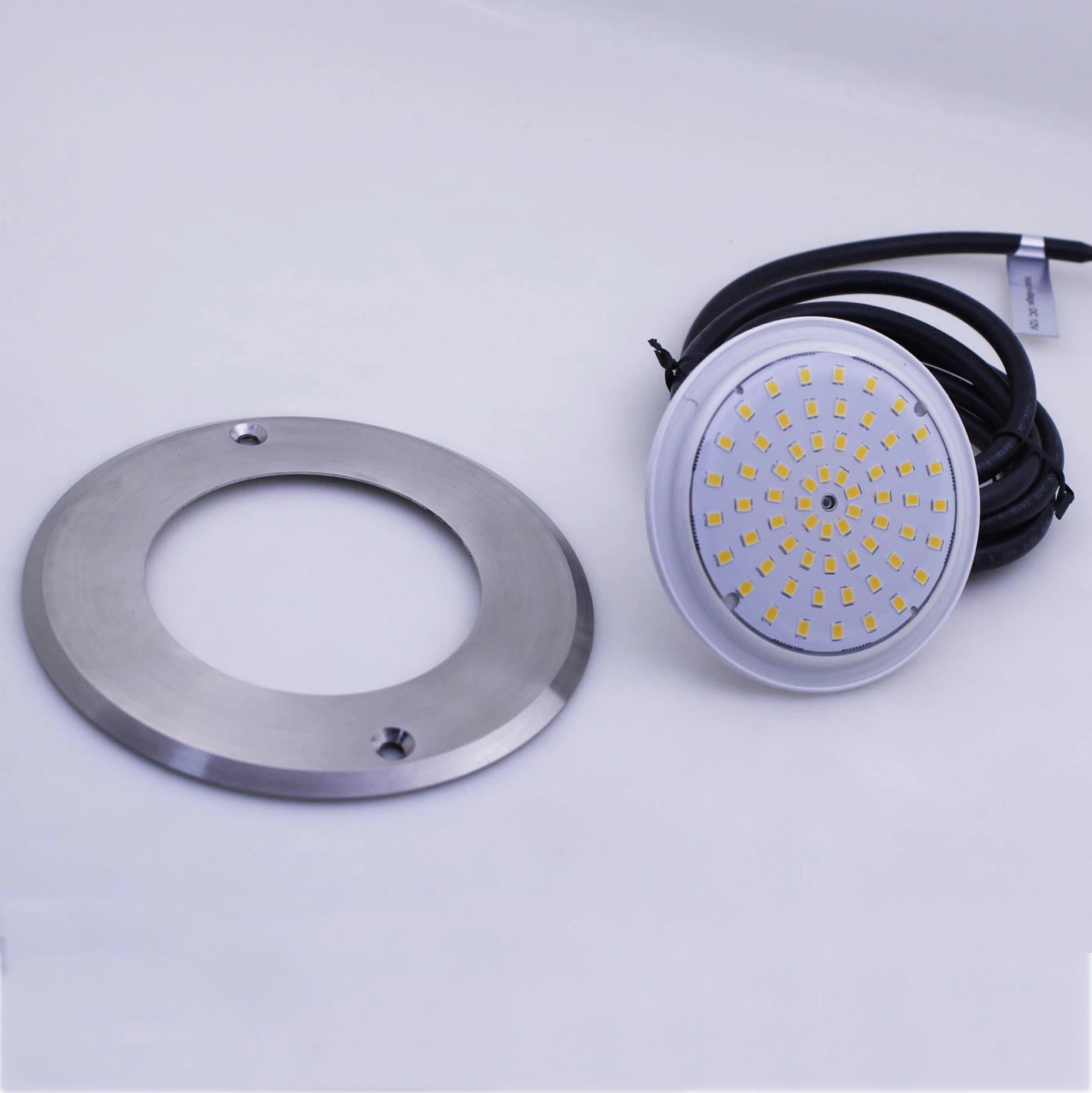 160mm 6.3inch super delgada en la pared 10W de protección IP68 Resistente al agua o RGB LED blanco de las luces de giro de la Piscina Piscina