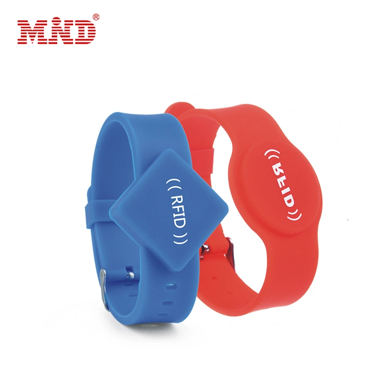 RFID Rubber Wristbands Silicone Silicon Sanit Wristband NFC Custom Silicon Wristband Sleeve