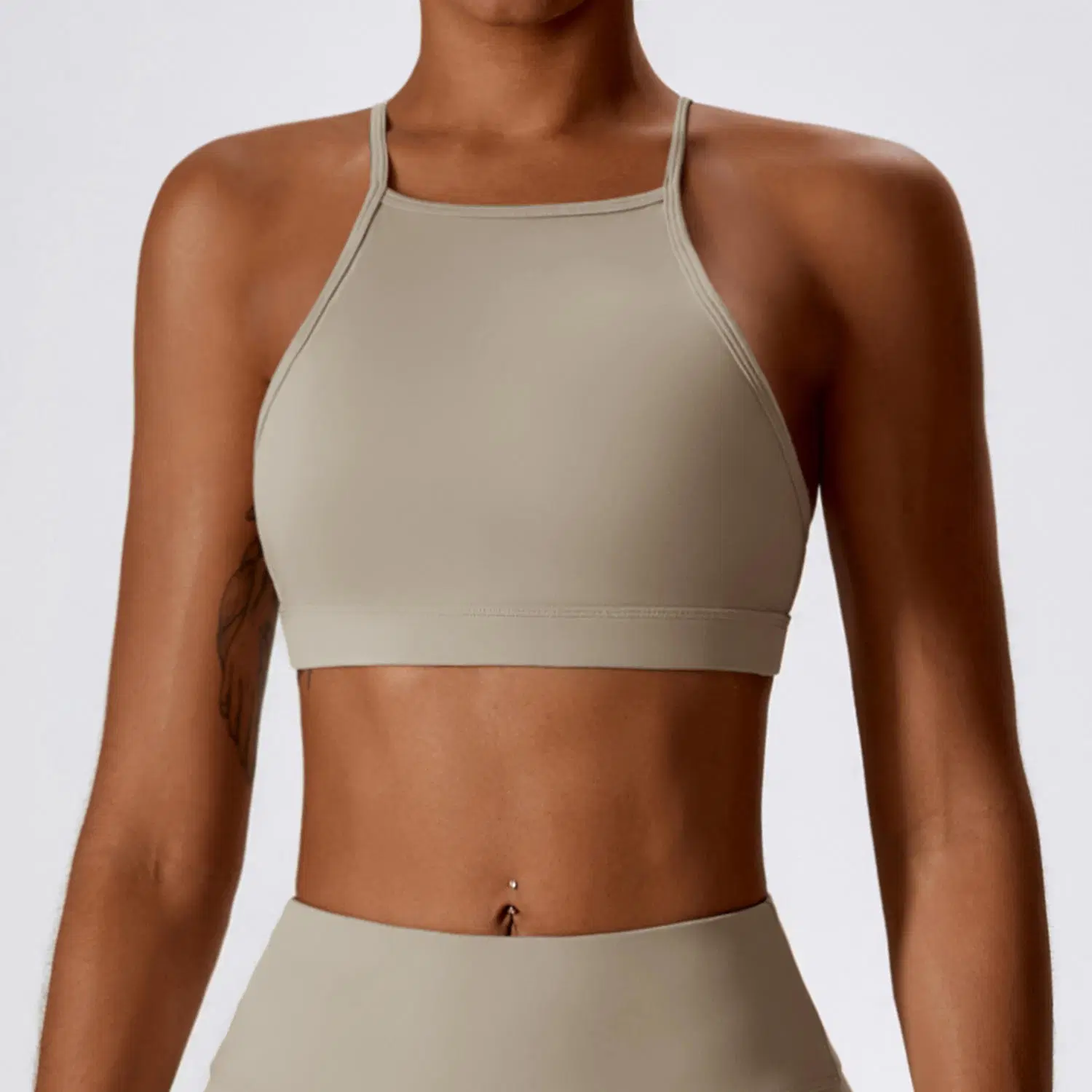 Verstellbare Sexy Unterwäsche Push-up Strappy Rückenlose Sport Yoga