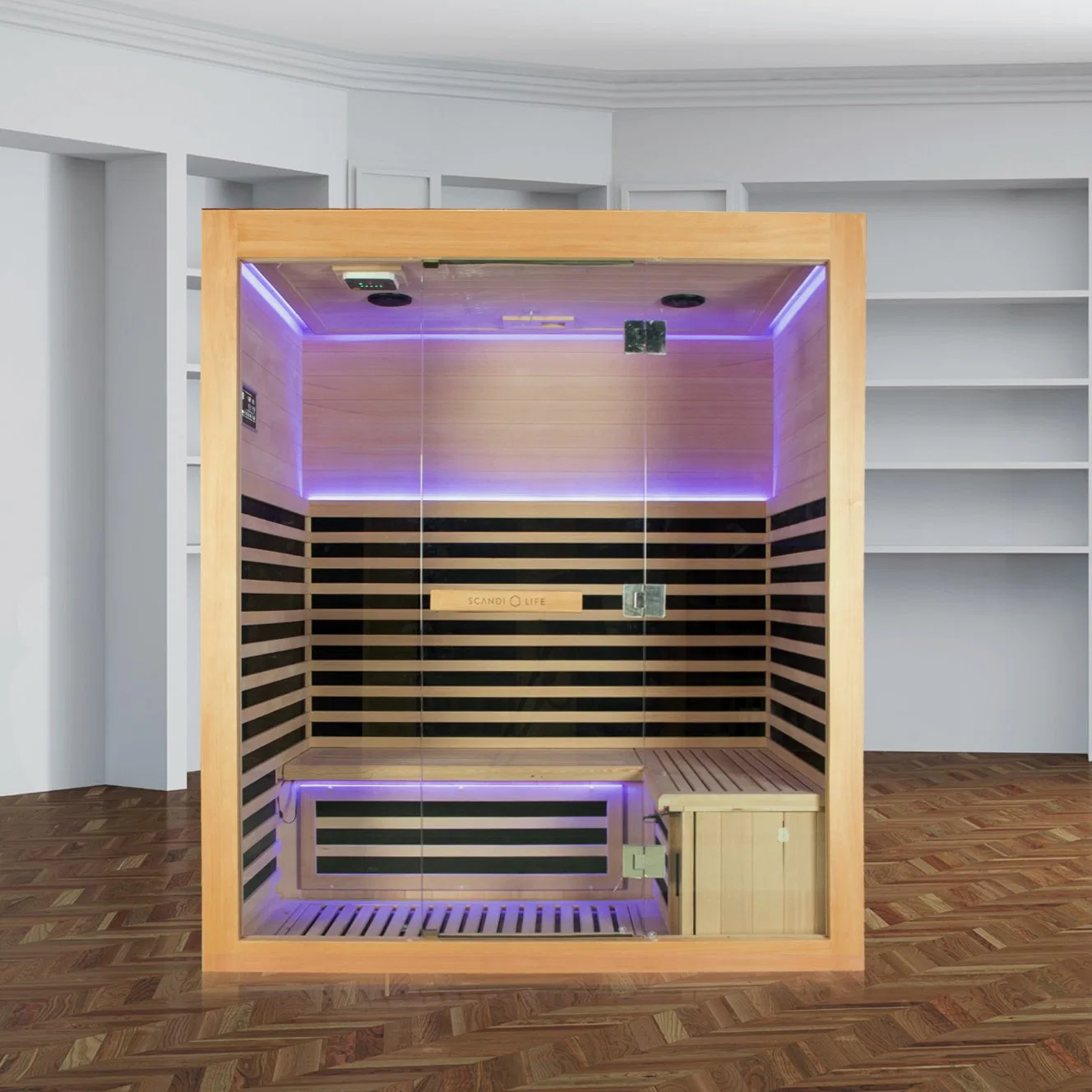 V Health Inicio interior baño sauna de infrarrojos Sala combinado