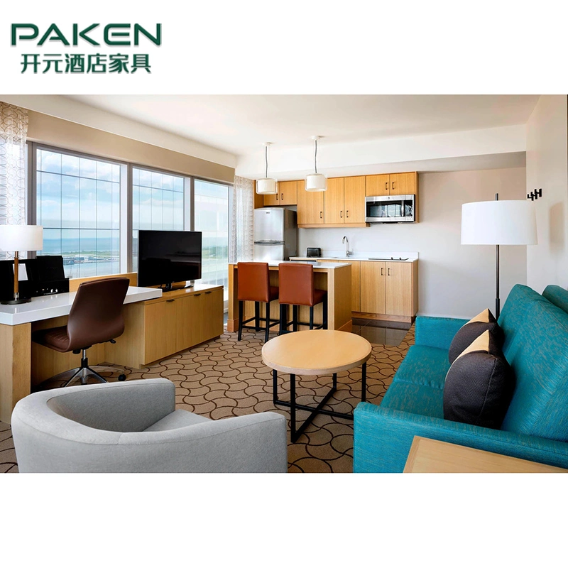 Sofá-cama funcional de alta qualidade para sala de estar de hotel de apartamento de design moderno, conjunto de móveis.