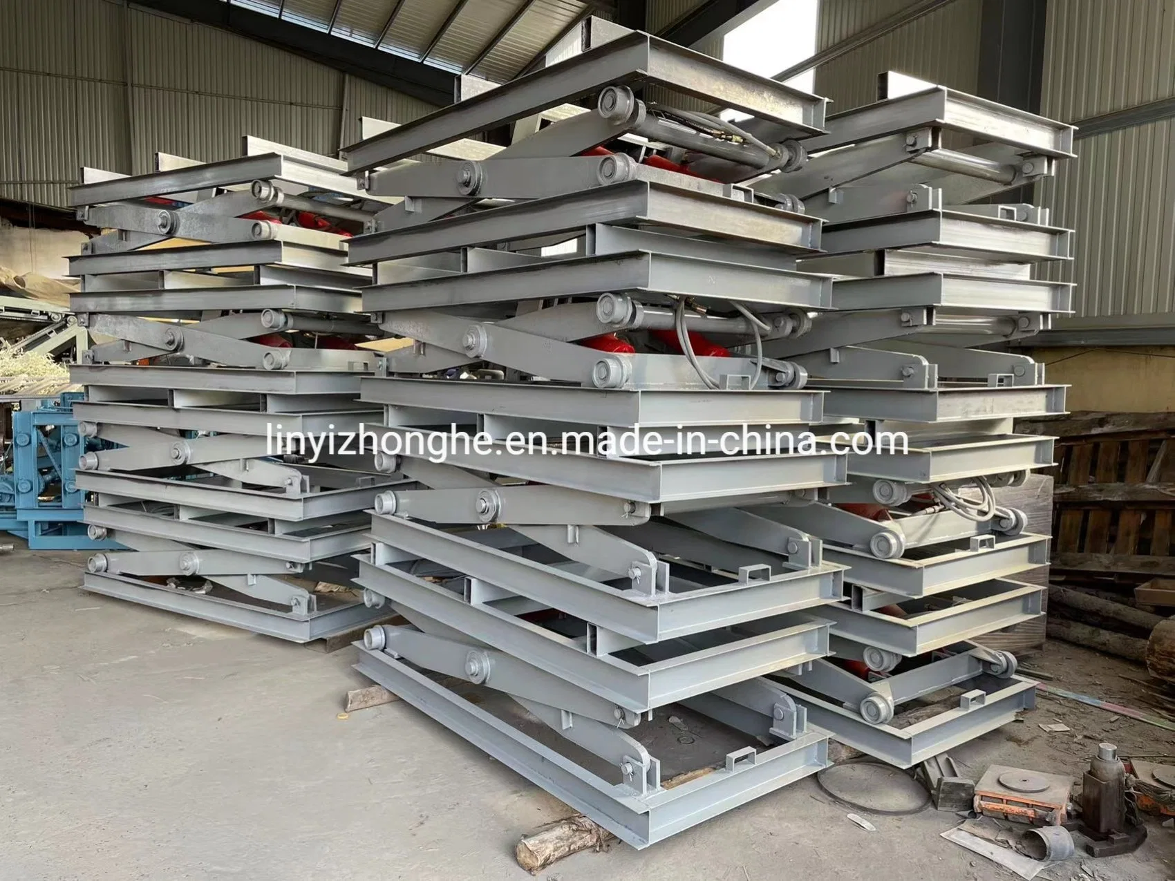 Hydraulic Scissor Lift Table Without Foundation