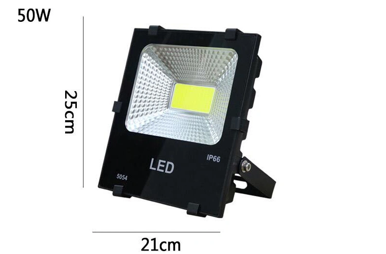 Modern Black High Power 50W 100W 150W 200W COB LED 220V Flood Light