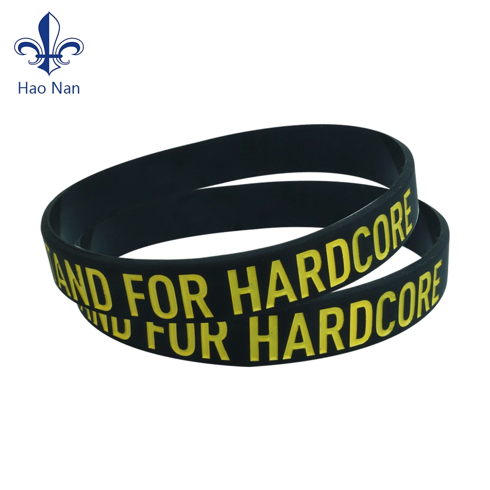 Custom Security Activity Silicone Bracelet for Promotional Gifts