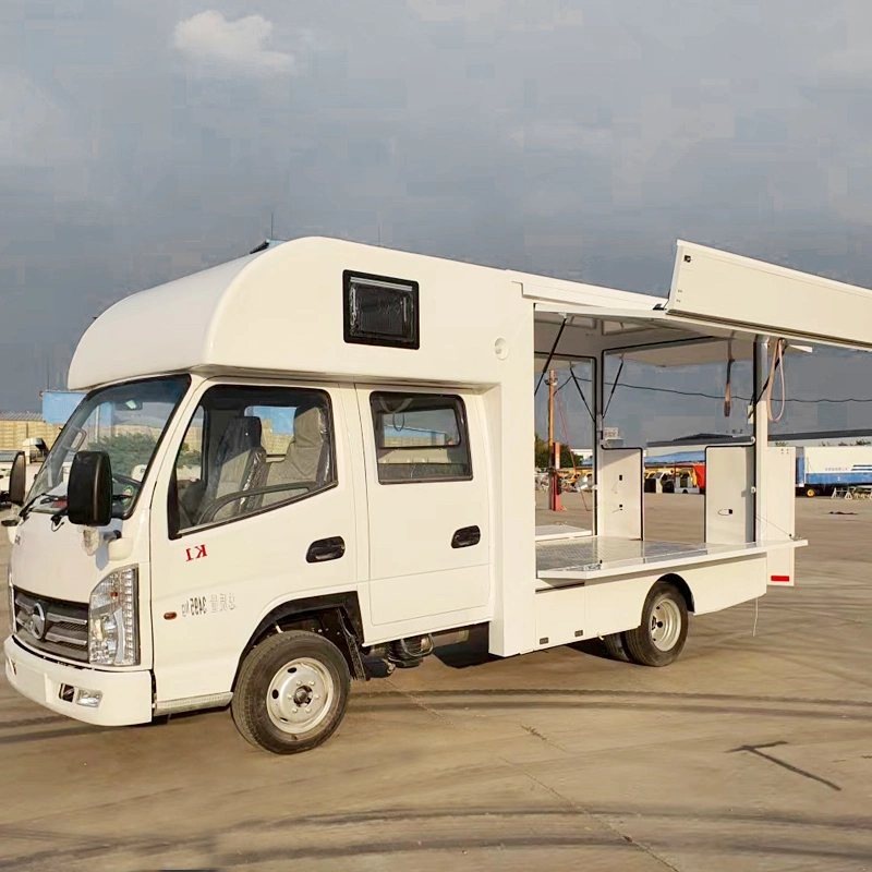 Factory Price Street Fast Food Cart Camping Caravan Truck Mobile Kitchen Food Truck for Sale