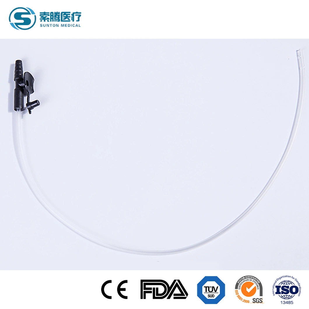 Suoton Disposable Medical PVC Suction Catheter China Different Sizes Suction Phlegm Catheter Manufacturers Surgical Grade Suction Phlegm Catheters