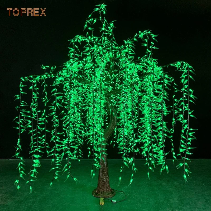 Artificial Outdoor LED Willow Tree Lights with Starry Effect