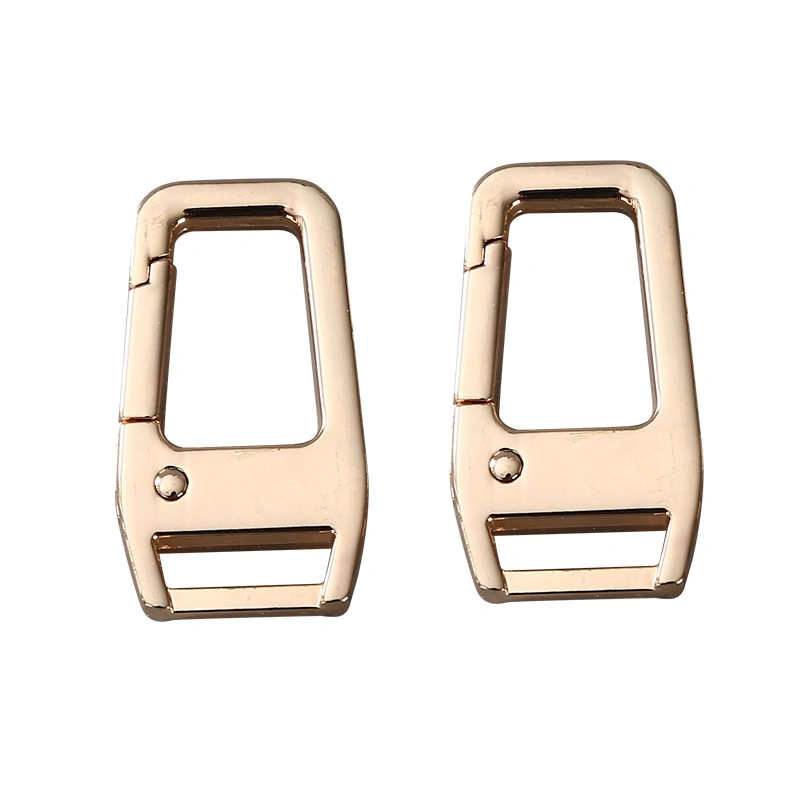 Glossy Gold Dog Buckles Snap Hooks for Keychain Bag Strap