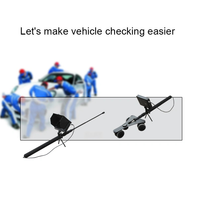 7 Inch Telescopic Pole Roof Ceiling Inspection Camera Under Vehicle Inspection Camera