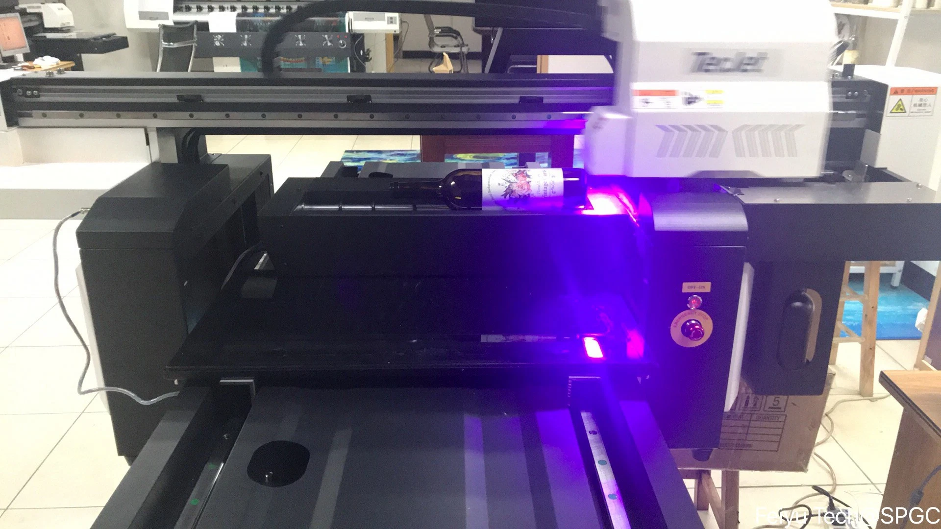 Tecjet Dx5, Dx7, XP600 Printhead 6090 UV Flatbed Printer Business Gift Printing Machine