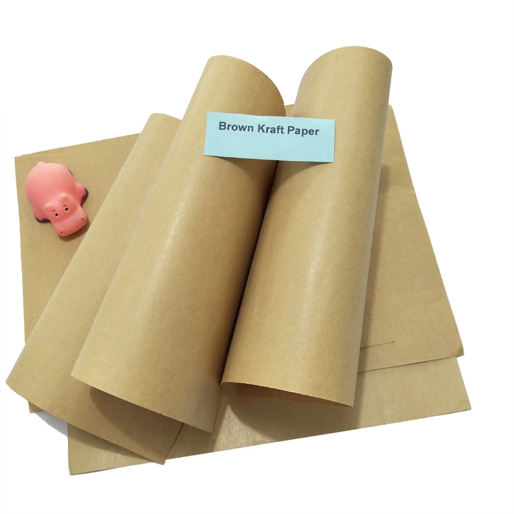 China Manufacturers Kraft Paper for Paper Bags and Shopping Bags