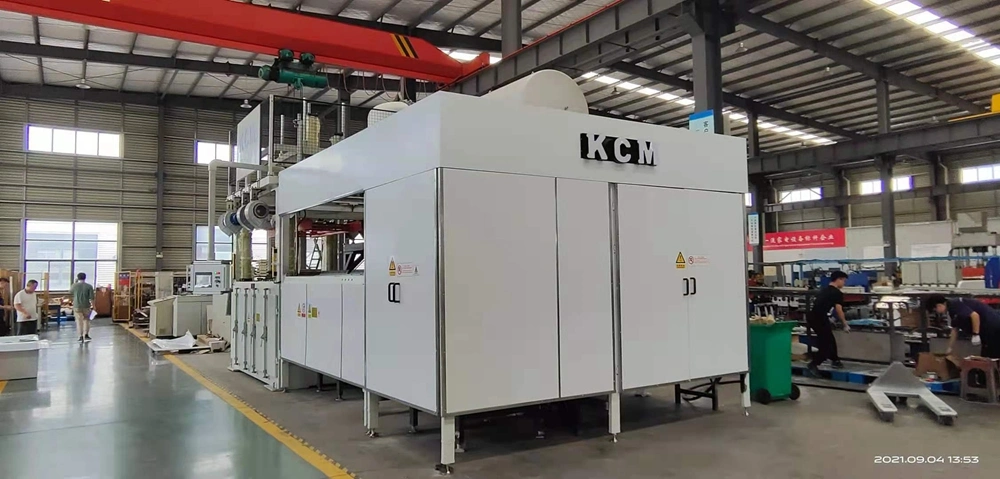 Two Station Vacuum Thermoforming Machine for Both Cabinet and Door