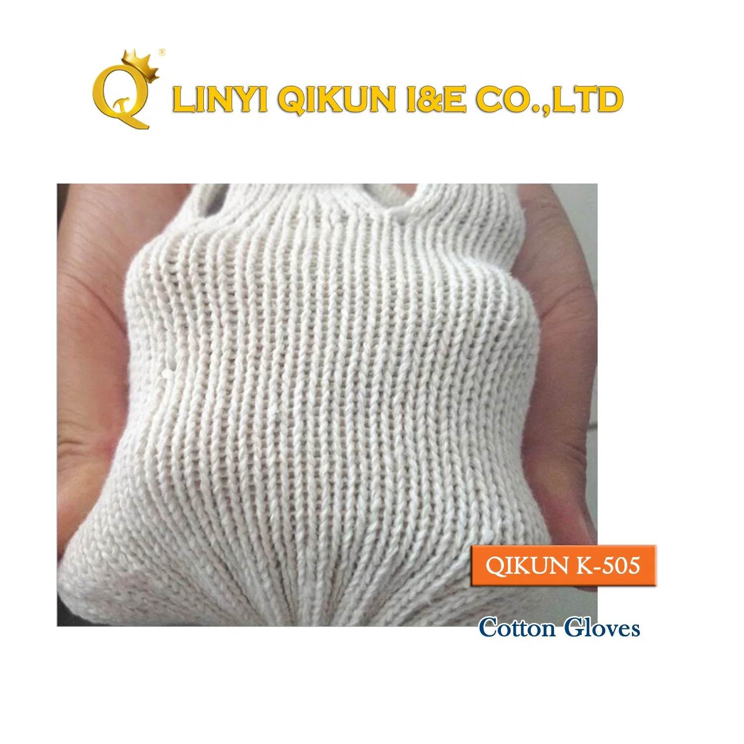 K-503 7 Gauge Knitted Working Cotton Nitrile Latex Industrial Safety Labor Protect Glove