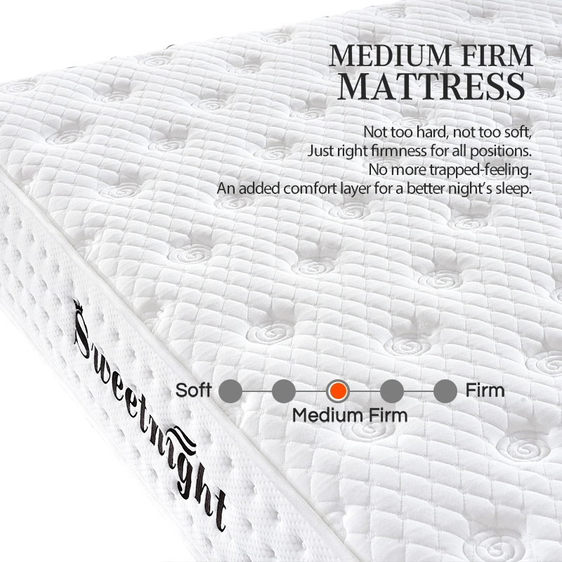 China Wholesale/Supplier High Density Foam Latex Folding Bed with Polyfibre Spring Mattress