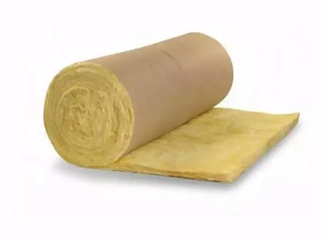 Used for Building Wall Roof Insulation Glasswool Roll Felt Sound Insulation and Heat Insulation Kraft Facing