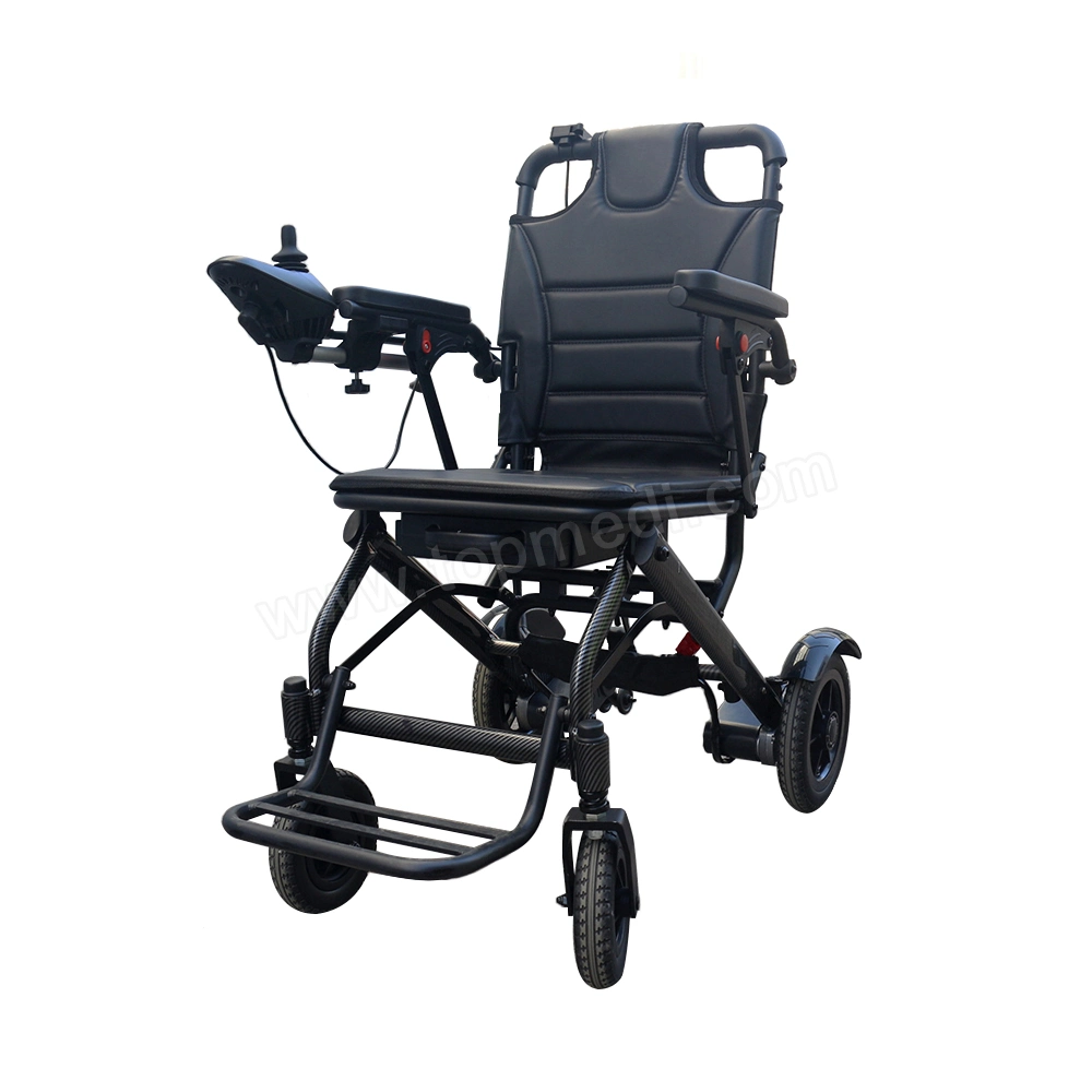 Air Plane Electric Wheelchair with Aluminum Alloy Frame Using Outside and Indoor