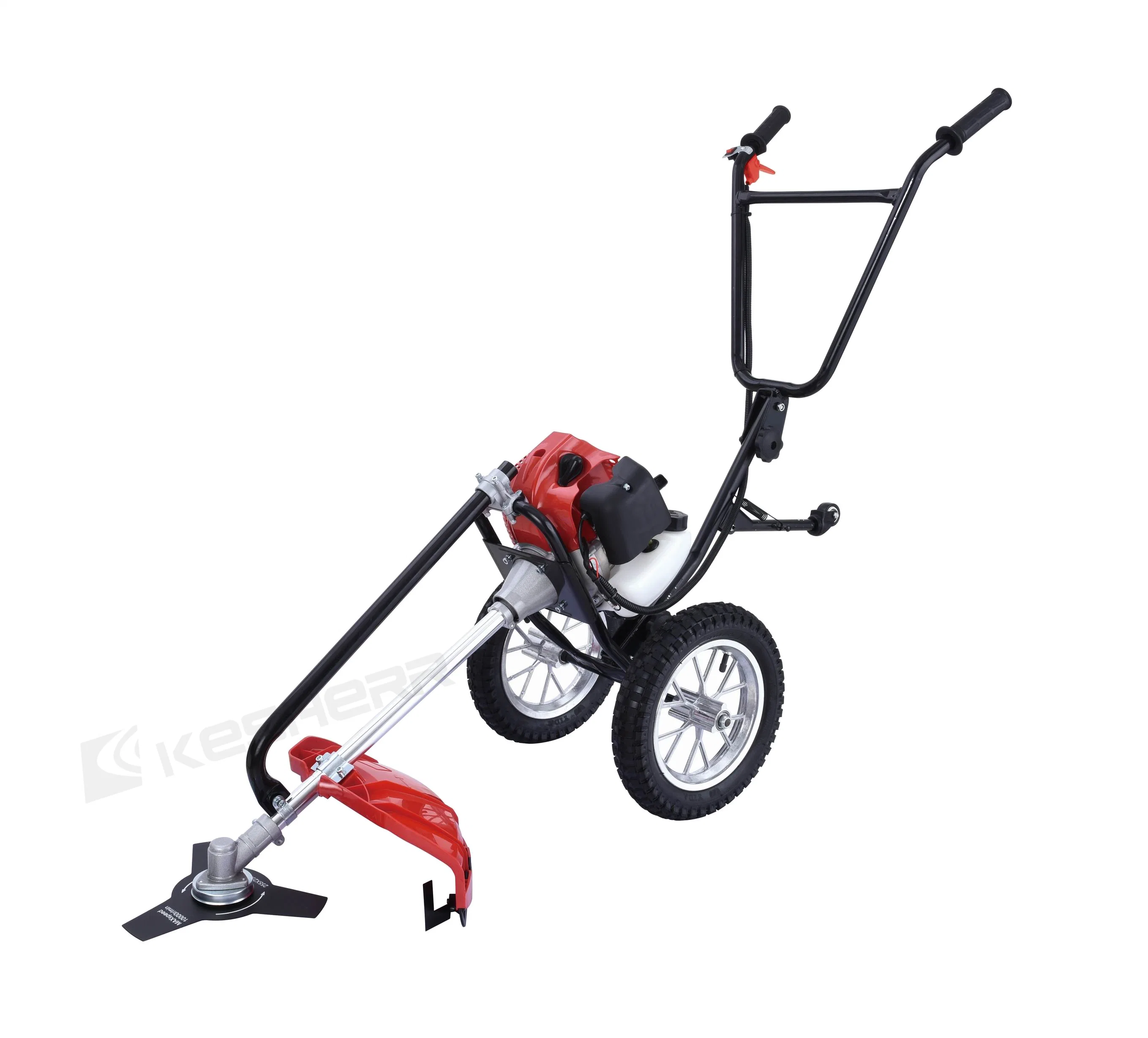 Kesherr Garden Machinery 2 Wheel 51,7cc cortador de cepillo de empuje manual con 3T pala