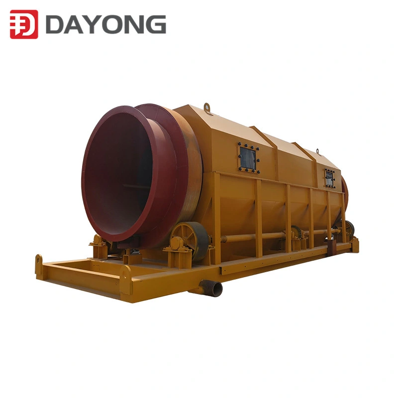 Environmental Protection Rotary Drum Screen Sand Trommel Screen