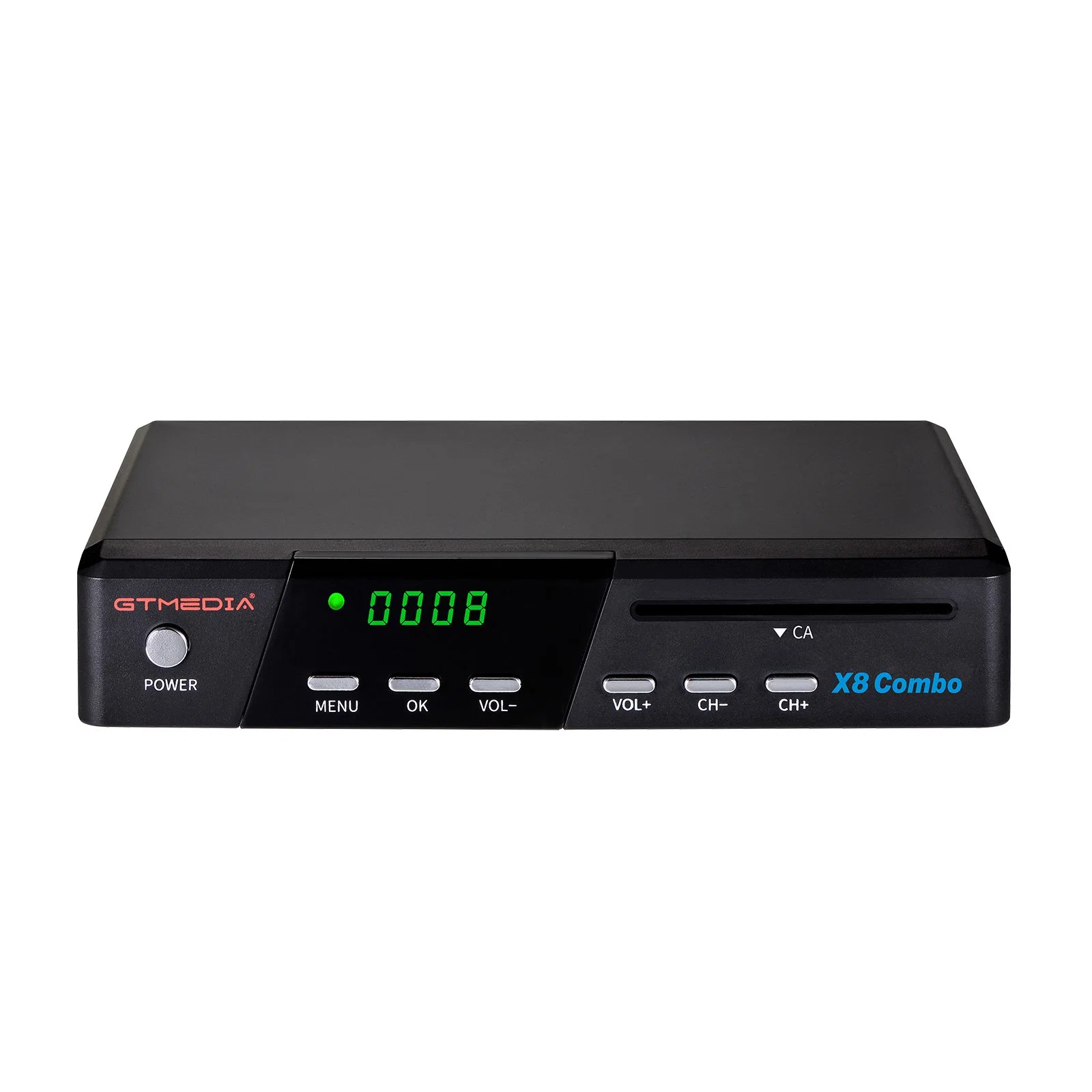 Gtmedia X8 Combo DVB-S2X T2 Cable Satellite Receiver with Ca Card Slot