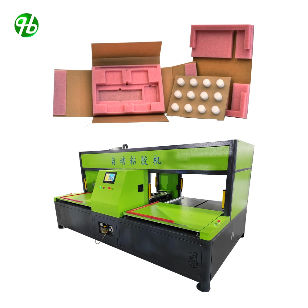 PE XLPE EVA Foam Hot Melt Gluer Adhesive Gluing Stick Packing Machine