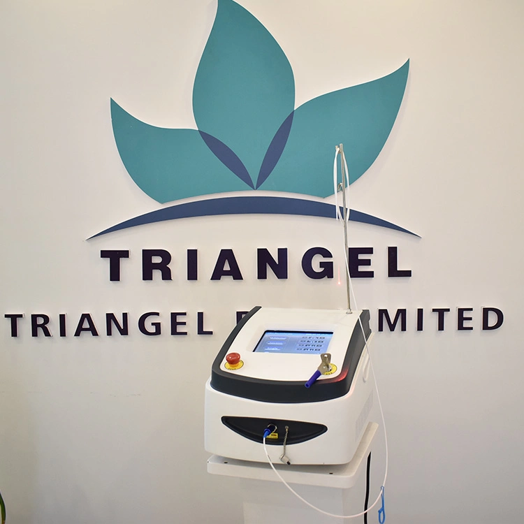 Triangelmed Tragbarer medizinischer Faserlaser Power-Assisted Vaser Liposuction Laser 980nm Plastischer Chirurg Fettentfernung Lipolyse Laser-Gerät 982nm 1470nm