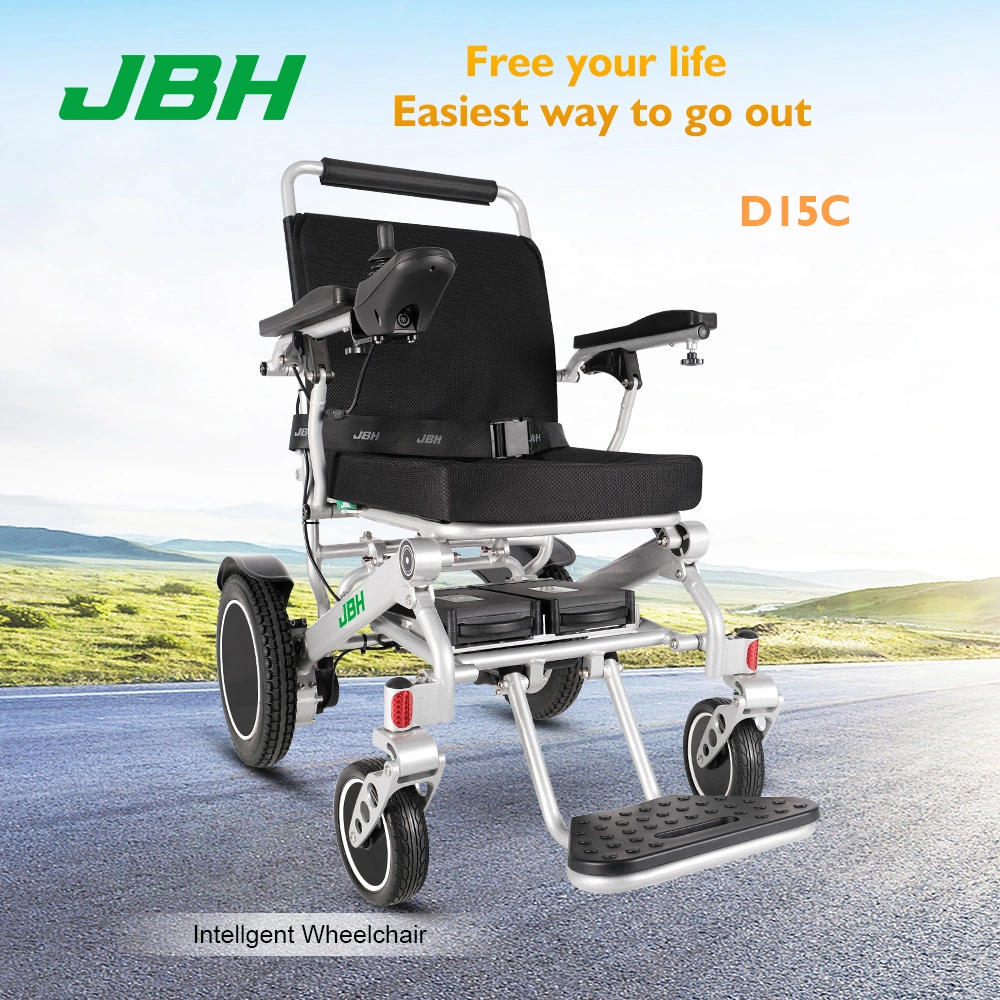 Smart System with Adjustable Backrest Electric Wheelchairs Are Popular in Europe and America