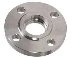 1 1/4" DN32 Class150lb Satinelss Steel Socket Welding Flange Round Pipe Fitting