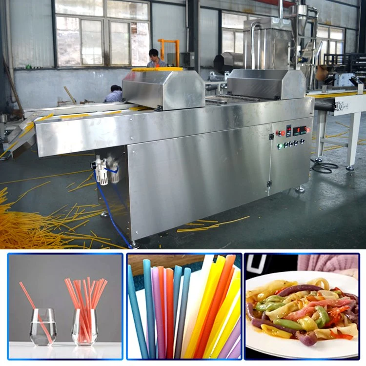 High quality/High cost performance Environmental Protection Disposable Rice Drinking Straw Making Machine for Sale