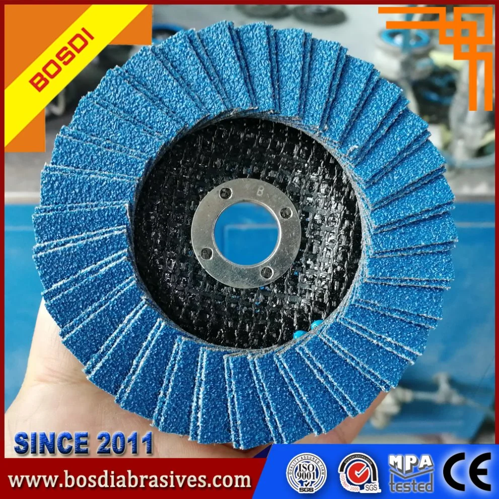 Flexible Flap Disc/Wheel, Radial Disc, Polishing Stainless Steel, Copper, Aluminum and Metal Products etc