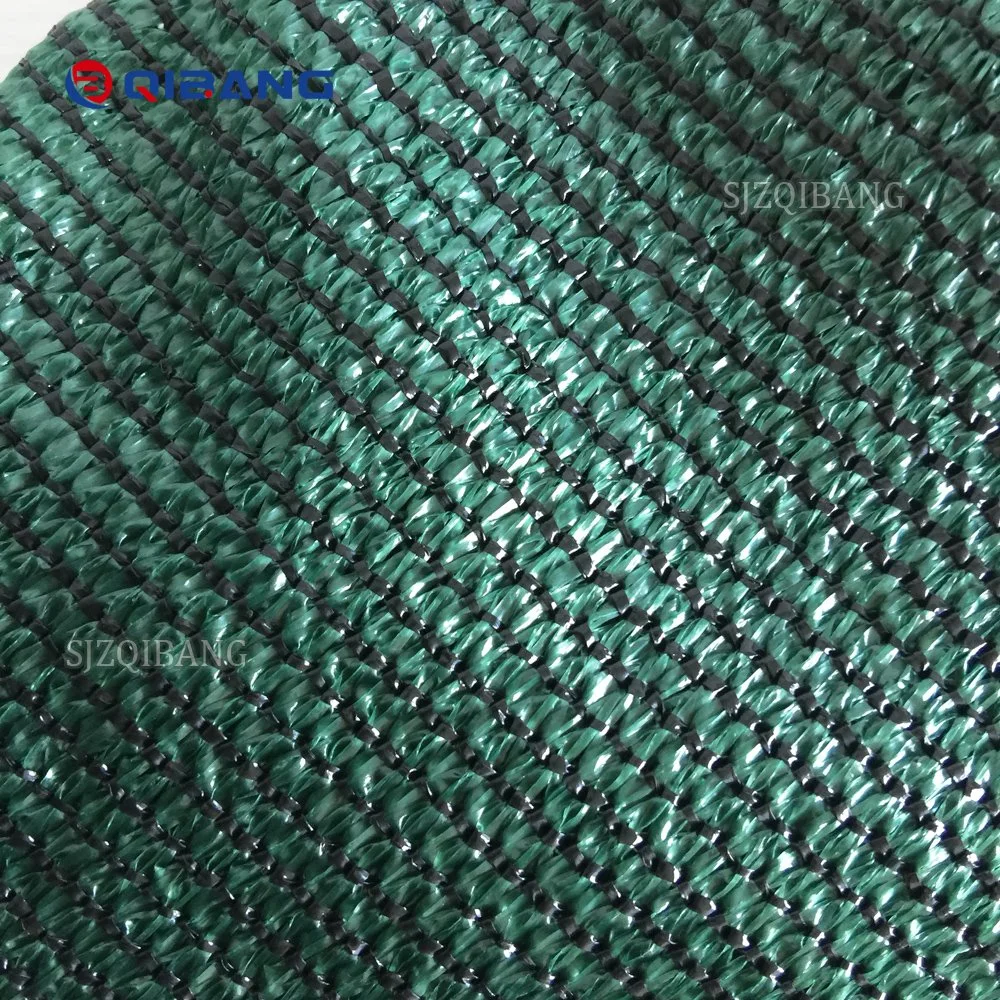 Dark Green Screening Anti UV Poly Anti Wind Horticulture Gardening Parking Lot Shade Netting with Buttonholes