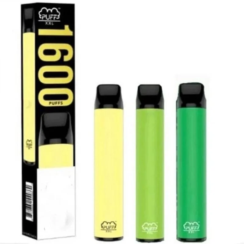 Los colores de 30 desechables Pxxl Vape 1600bocanadas batería de alimentación de los vapores de cartuchos de las vainas de 5.5ml Pre-Filled