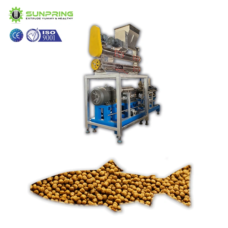 Professional Service Fish Food Making in Malayalam 200kg/H 500kg/H 800kg/H 1000kg/H 1500kg/H 2500kg/H 3500kg/H with Longer Screw