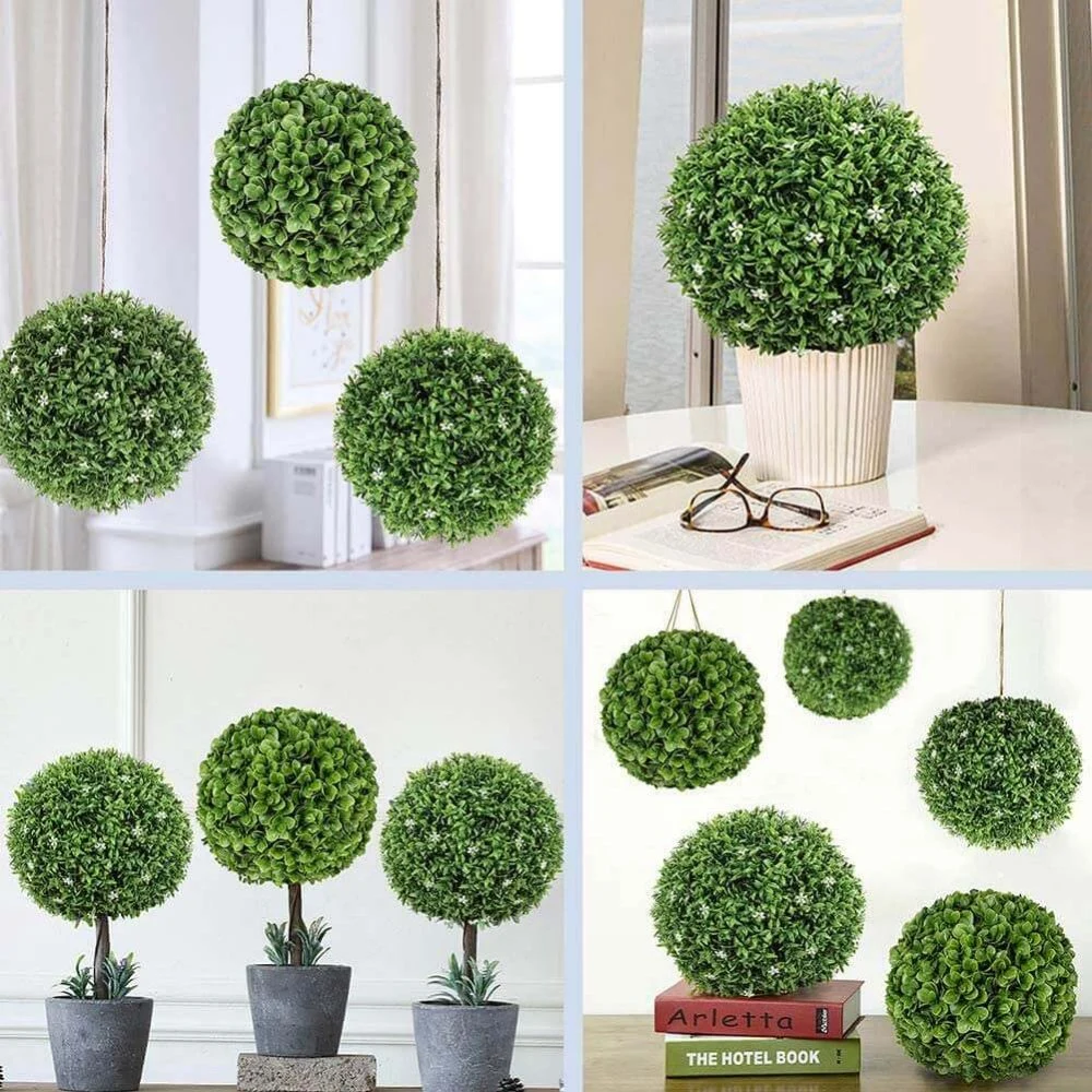 OEM Factory Customized Artificial Topiary Plant Cheap Artificial Plants Artificial Topiary Boxwood Plant Artificial Topiary Ball Manufacturer in China