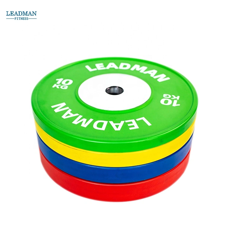 Sports Goods Color Competition Bumper Plate for Weight Lifting