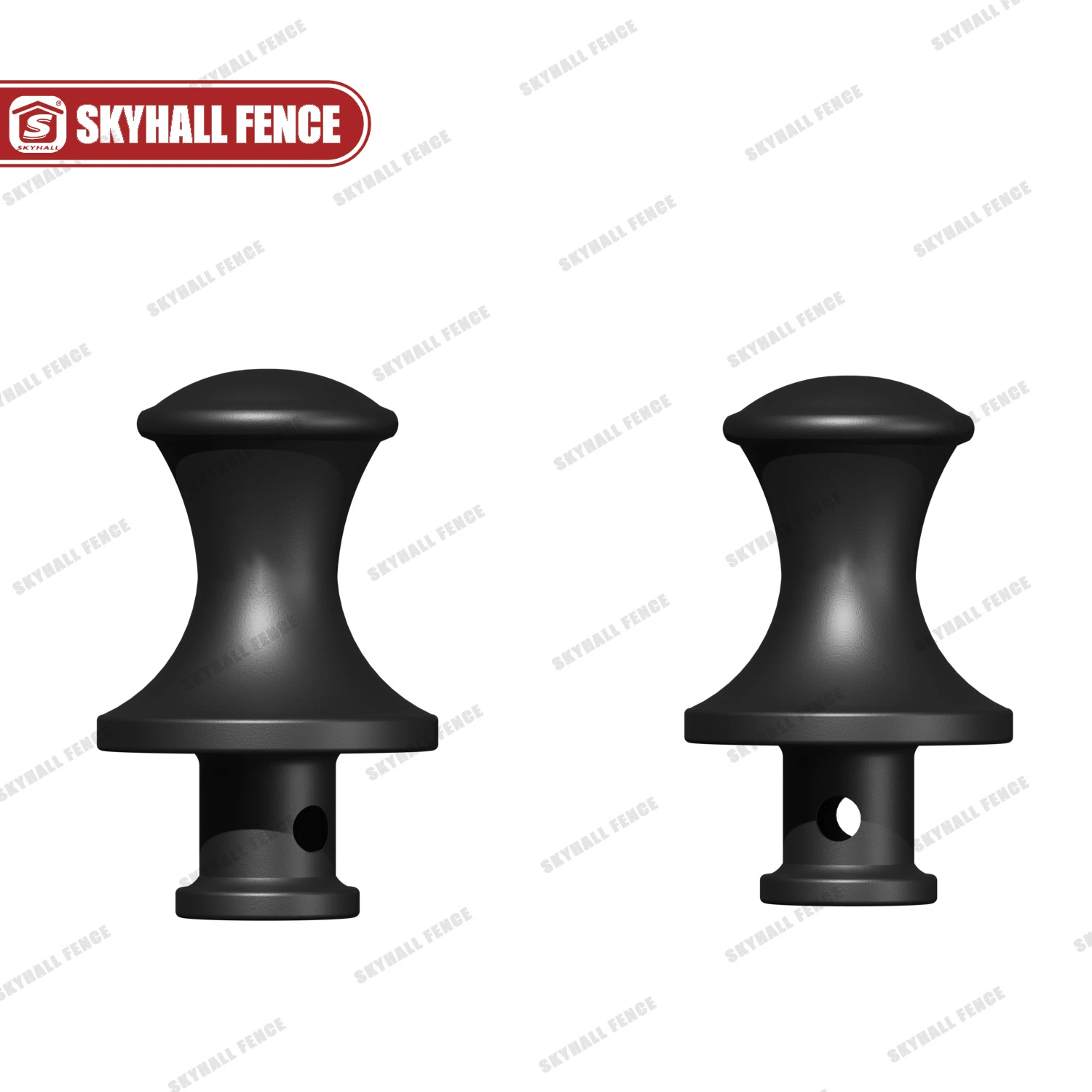 Cast Iron Traffic Bollard Decorative Fixed Cast Iron Street Bollard for Road Safety