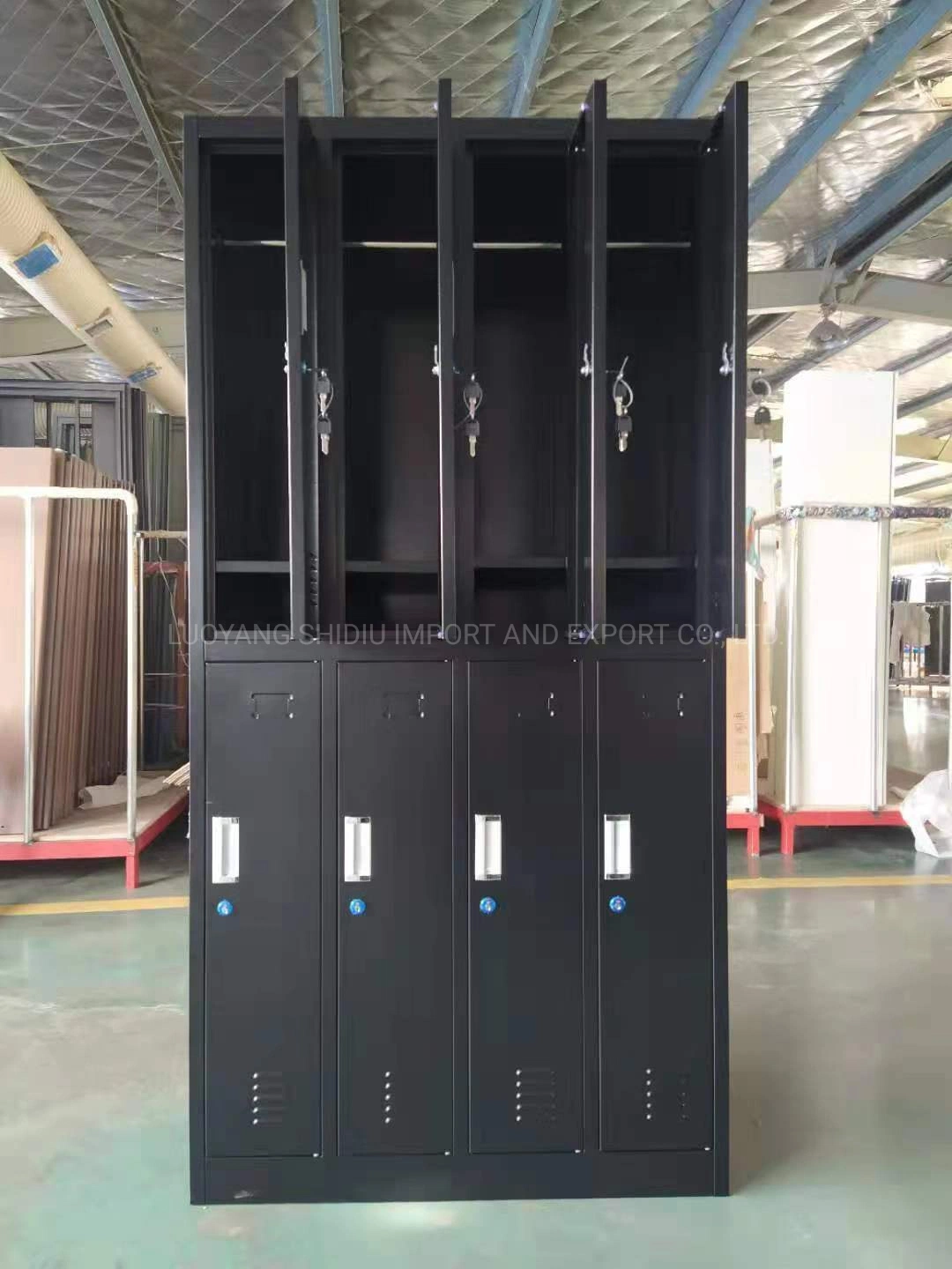 Metal Gym Storage Uniform Changing Room Clothes Closet Steel Compartment Locker